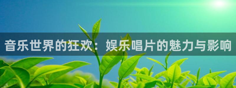 泰达娱乐app下载：音乐世界的狂欢：娱乐唱片的魅力与影响